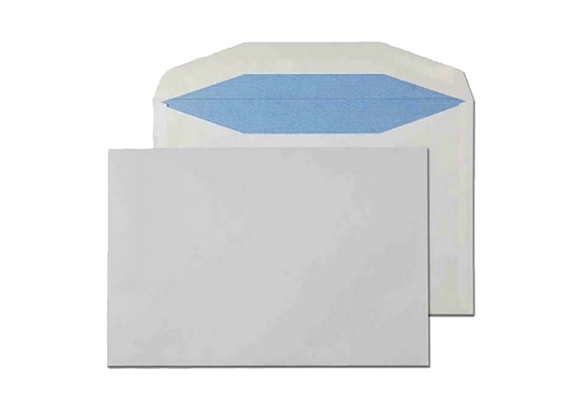 162 x 238 White Envelope - Gummed - Wallet - 90gsm